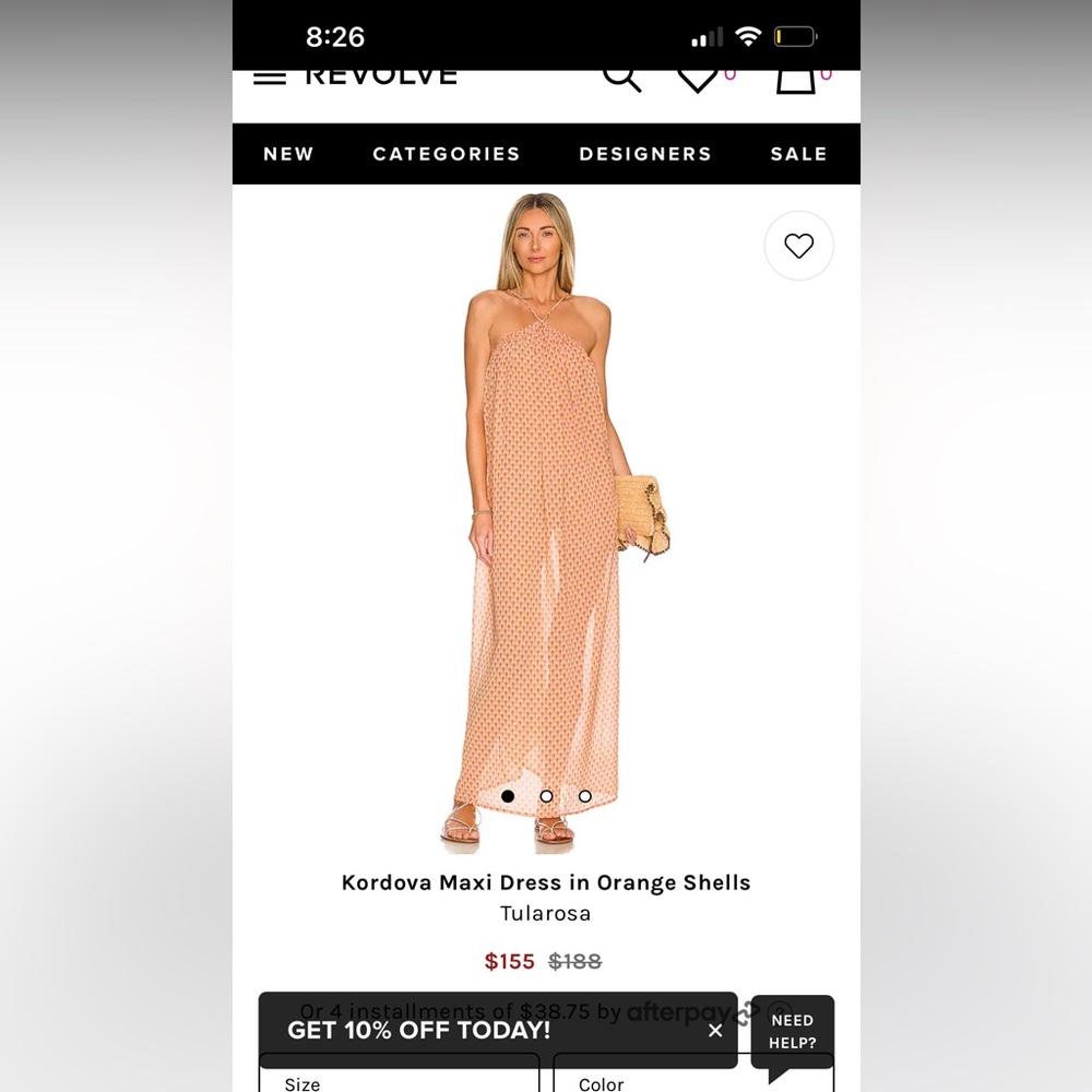 Tularosa Kordova Maxi Dress